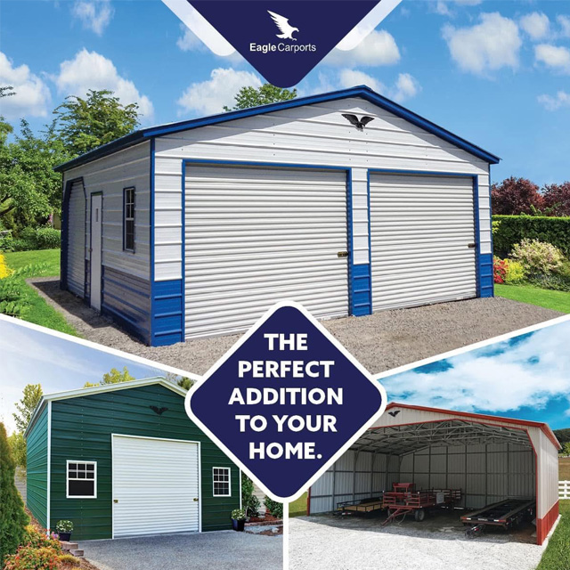Eagle Carports RV cover for sale in Silva, Missouri